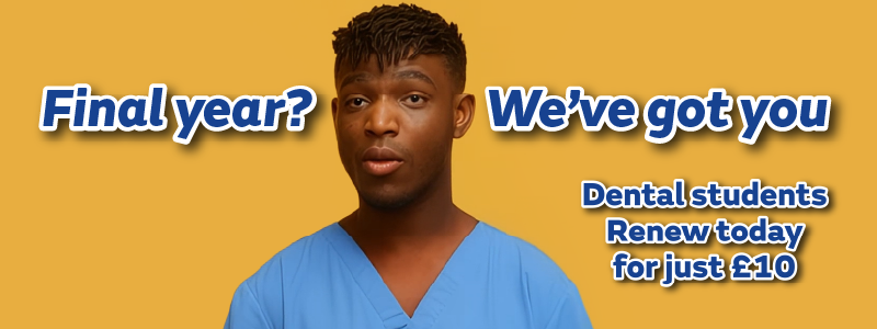 Dental Student benefits banner